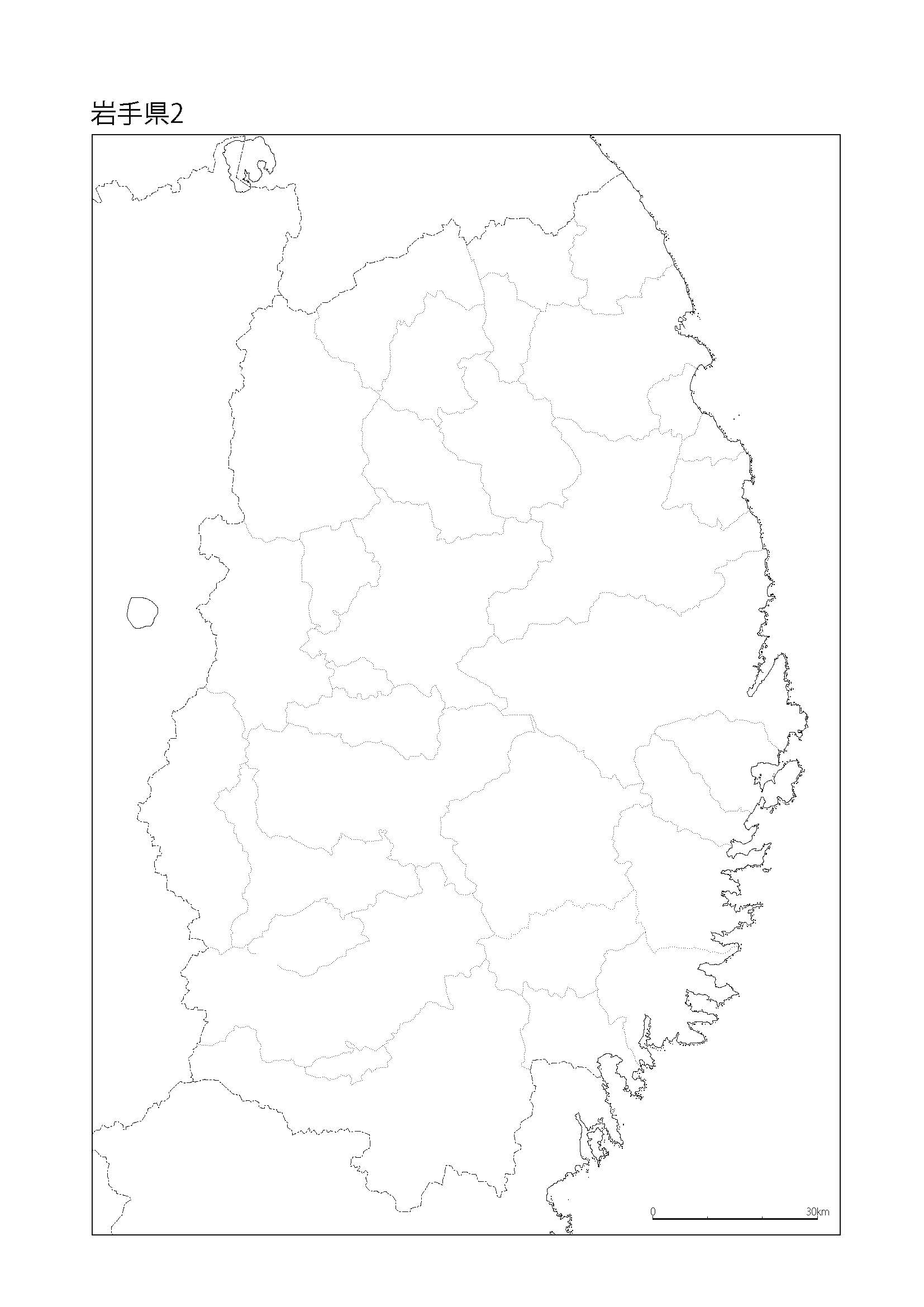 小学校社会地図統計データベース 岩手県